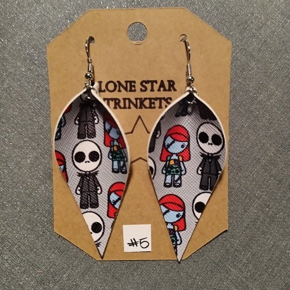 Jack and Sally Earrings #5 - Picture 1 of 2